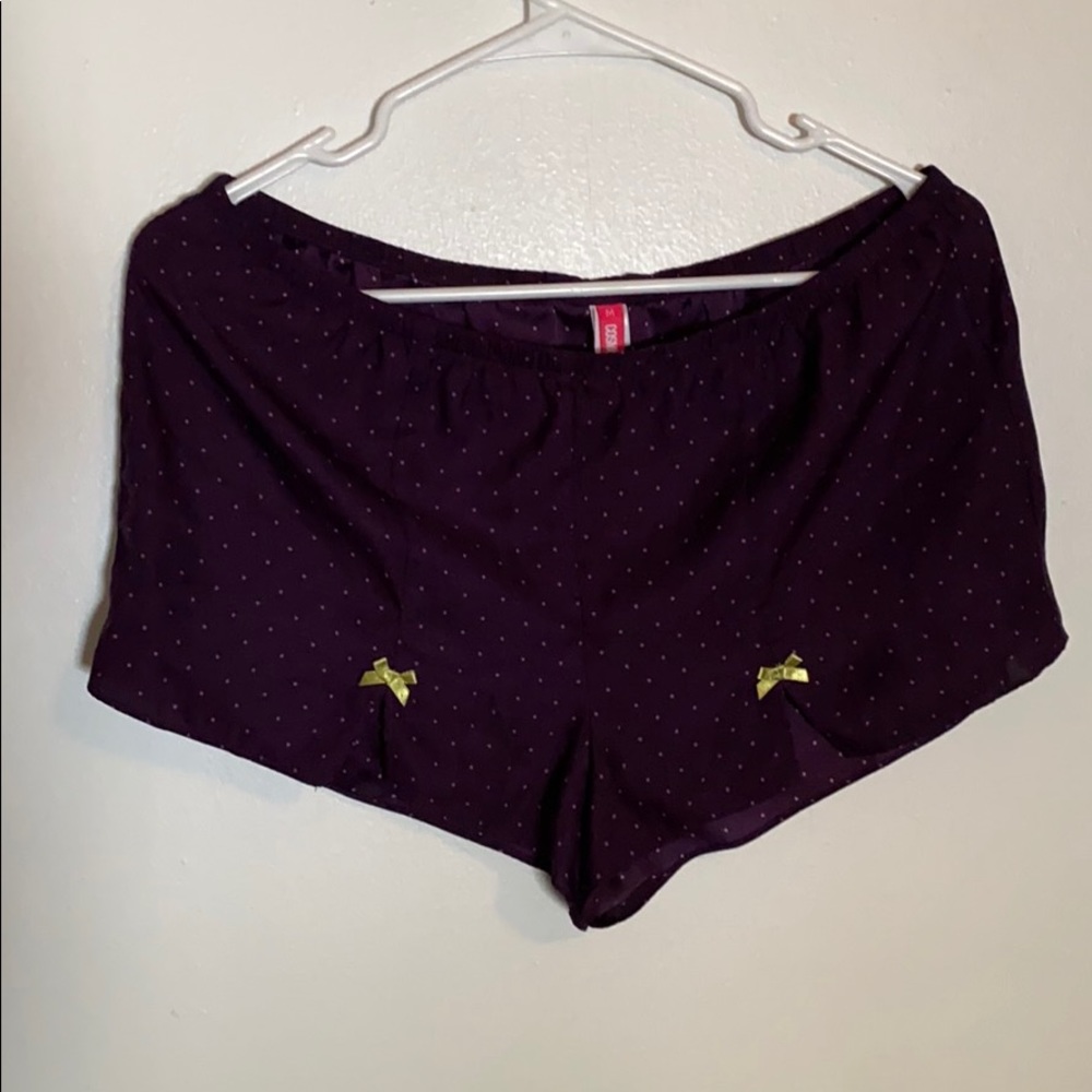 Pajama shorts